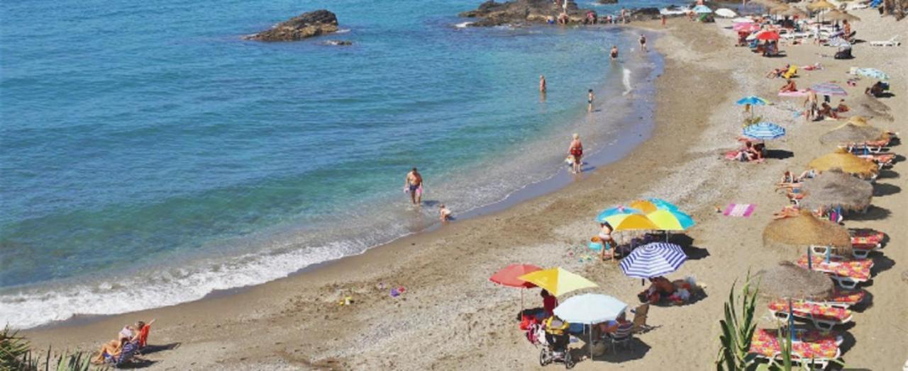 Holidays2Benalmadena Torrequebrada Sea View Front Beach With Pool Parking & Terraces 外观 照片